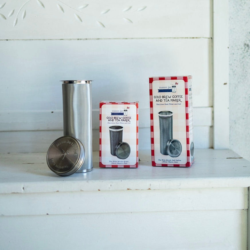 Mason Jar Cold Brew Maker