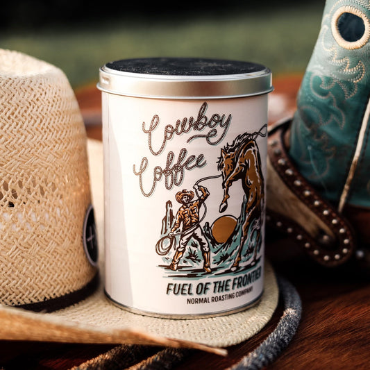 Cowboy Coffee Tin